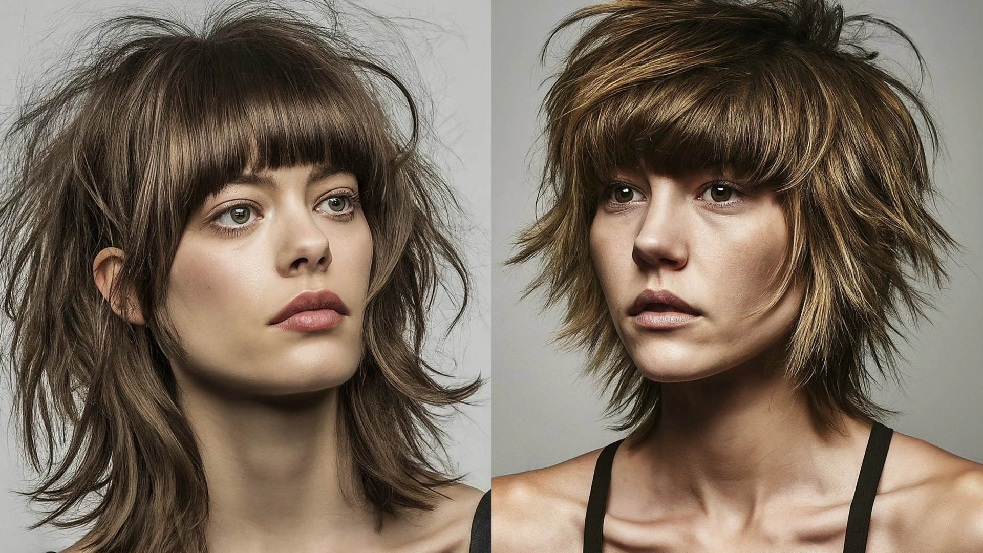 The 15 Sassiest Wavy Wolf Cuts With Bangs!